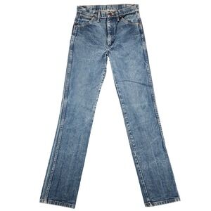 Wrangler Jeans Mens 30X36 (Tag 30X38) Blue Excellent 13MWZ Cowboy Cut Straight